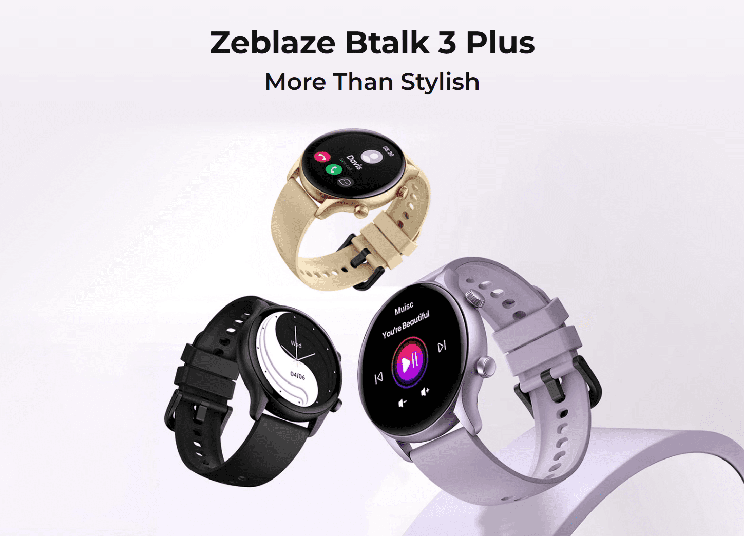 Zeblaze Btalk 3 Plus Description 1