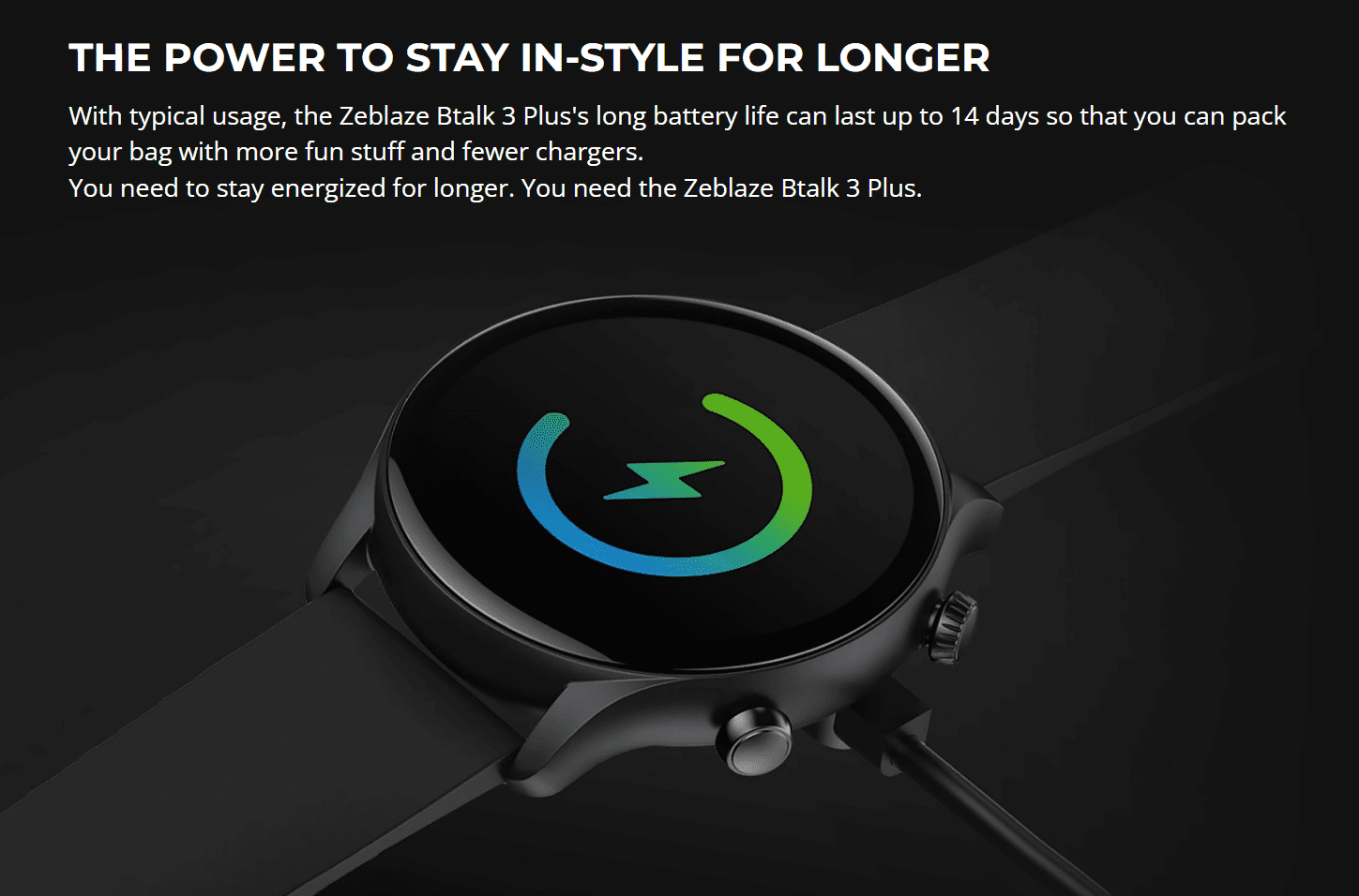 Zeblaze Btalk 3 Plus Description 2