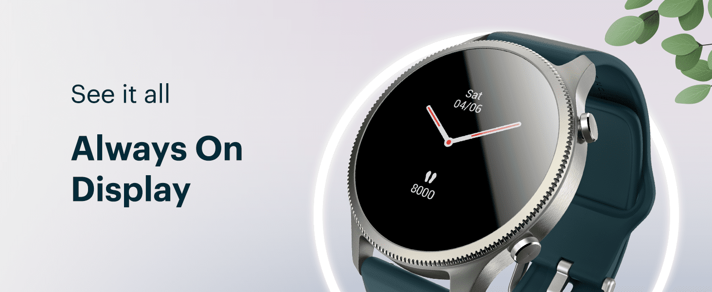 NoiseFit Halo AMOLED Display