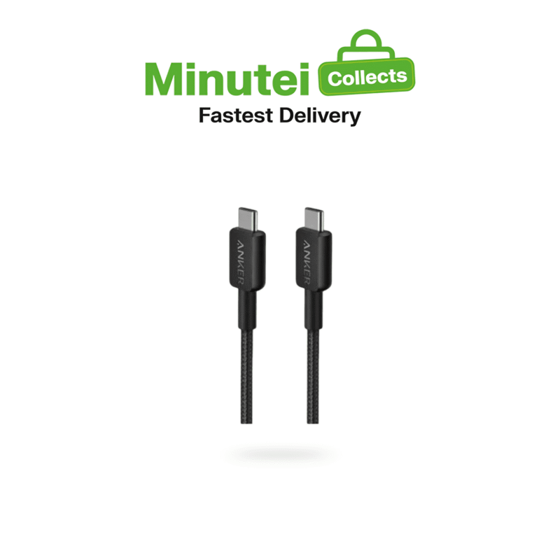 Anker-322-3-Feets-Nylon-USB-C-to-USB-C-Braided-Cable-black