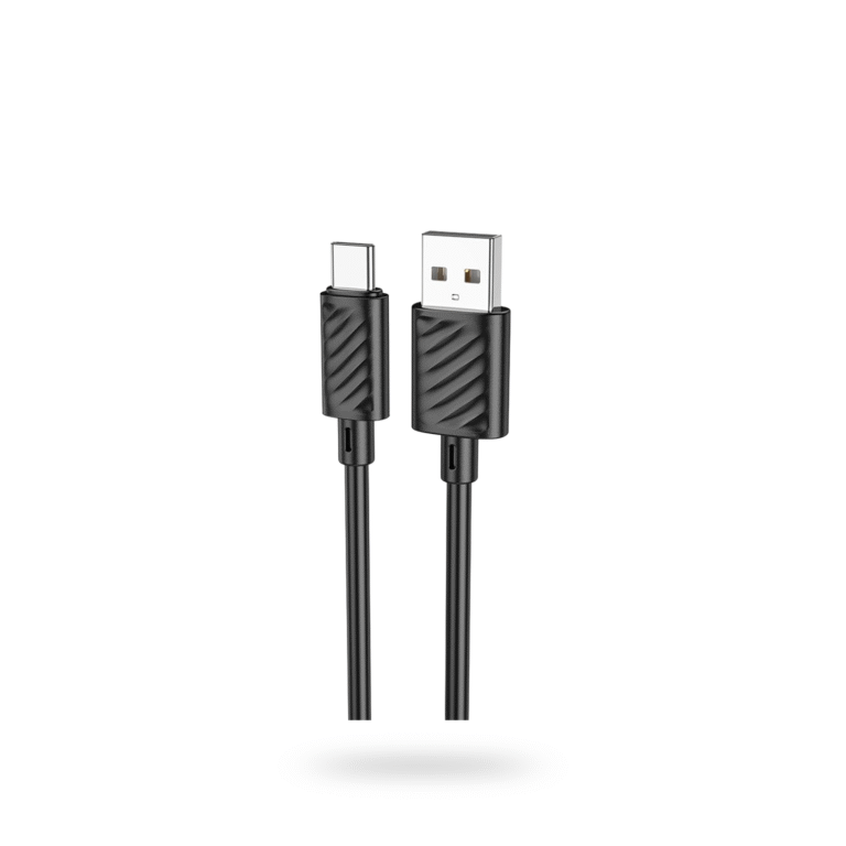 Hoco X88 Gratified Charging Data Cable for Type C - Black