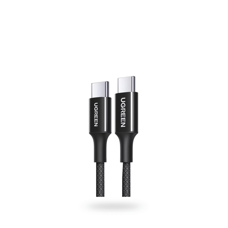 UGREEN L502 USB-C to USB-C PD 100W Braided Fast Charging Cable - Black