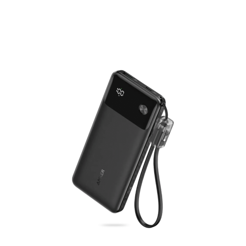 Anker 10000mAh 22.5W Power Bank With Type C Cable (A1388H11)