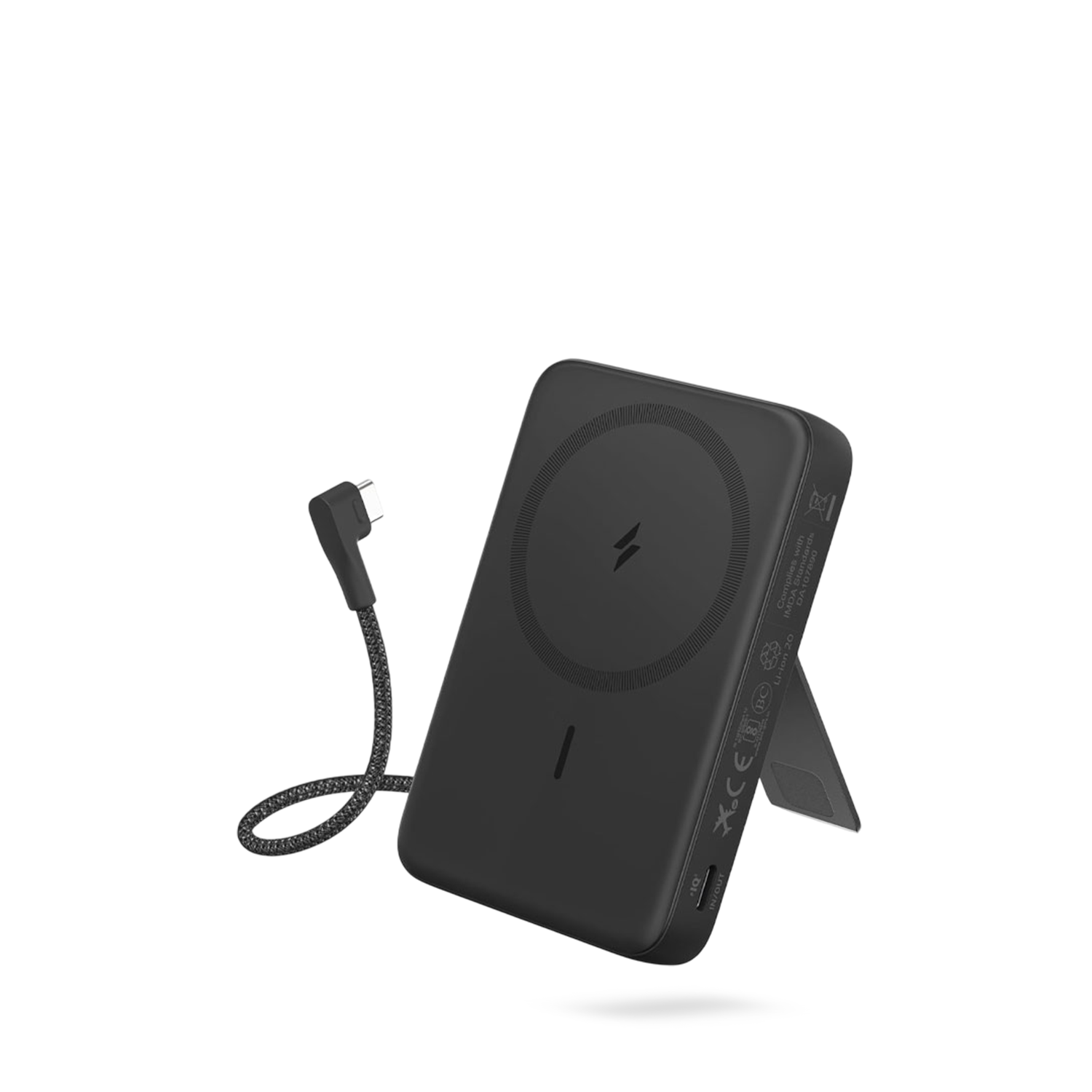 Anker Zolo Magnetic Power Bank (10K) With Type C Cable (A1685H11) Anker Zolo Magnetic Power Bank (10K) With Type C Cable (A1685H11)
