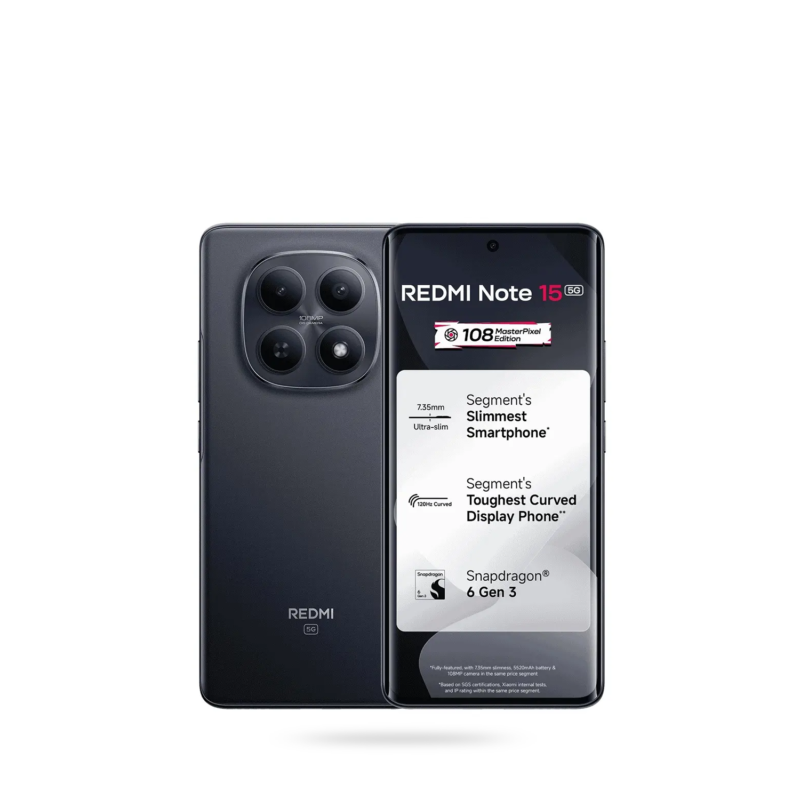 Redmi Note 15 5G - Black