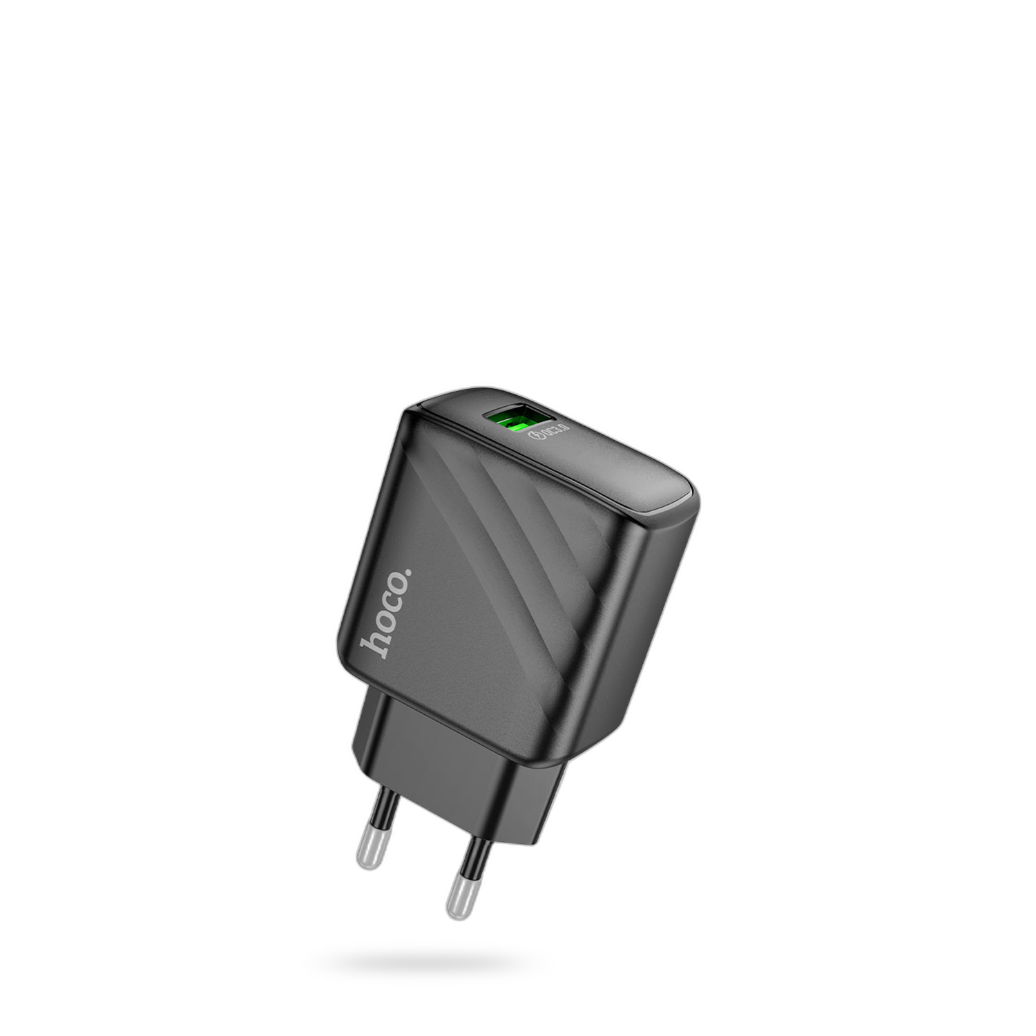 Hoco CS21A Rich Adapter - Black Hoco CS21A