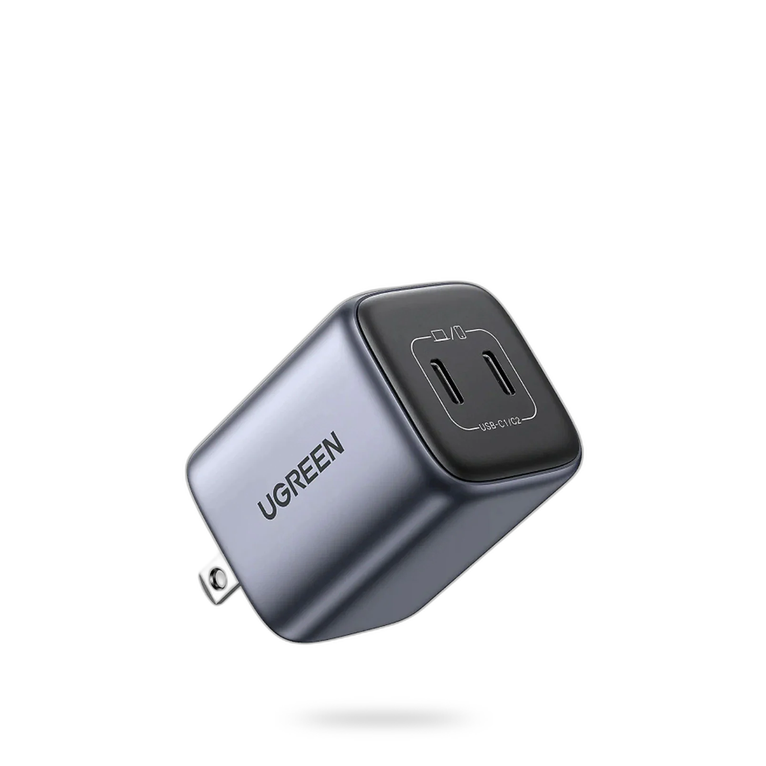 Ugreen Nexode Mini CD294 45W Dual USB-C Charger - Space Gray